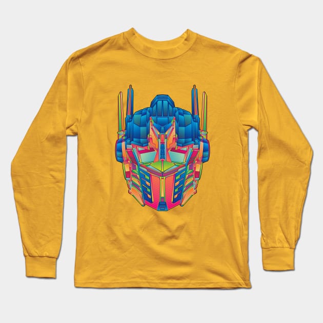 Optimus Prime Long Sleeve T-Shirt by Woah_Jonny